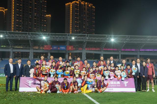 女足永川夺冠收官 年末将与两强手过招自测实力